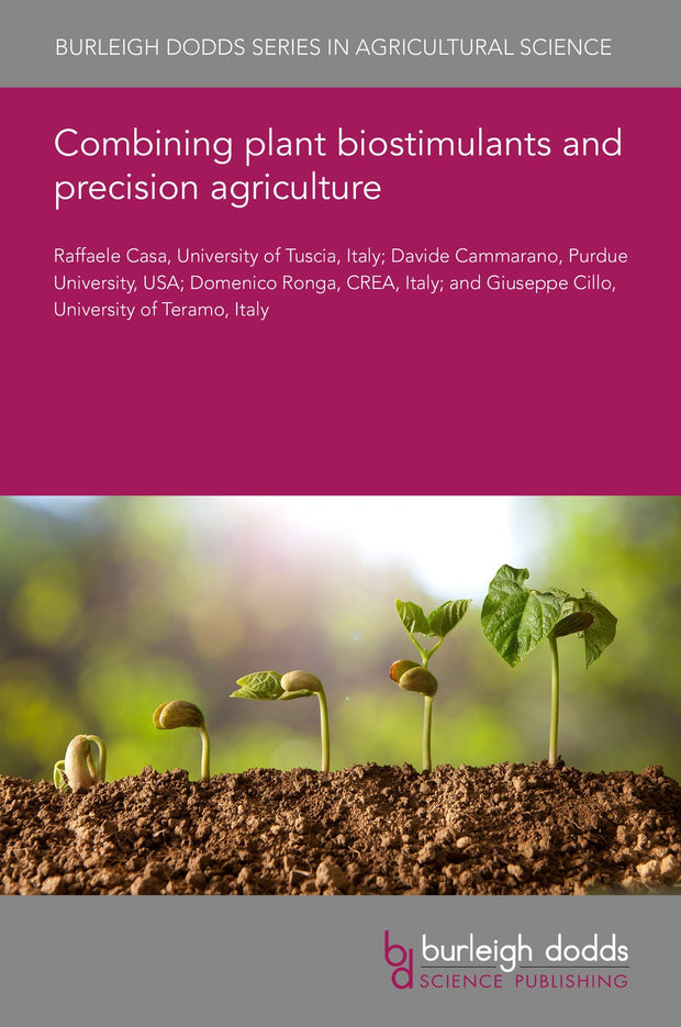 Cover image for Combining plant biostimulants and precision agriculture, isbn: 9781786768346