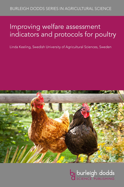 Cover image for Improving welfare assessment indicators and protocols for poultry, isbn: 9781786768711