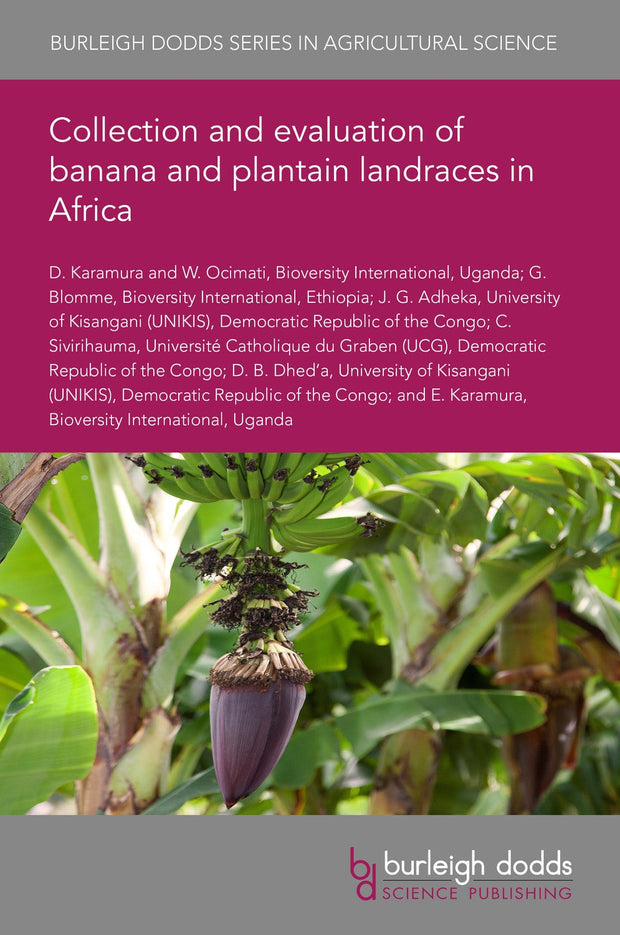 Cover image for Collection and evaluation of banana and plantain landraces in Africa, isbn: 9781786769428