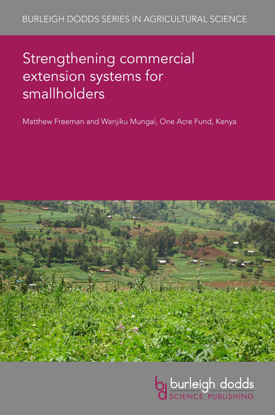 Cover image for Strengthening commercial extension systems for smallholders, isbn: 9781786769633