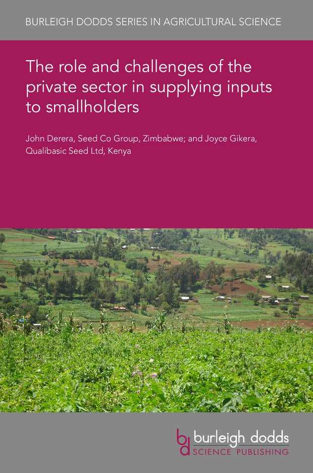 Cover image for The role and challenges of the private sector in supplying inputs to smallholders, isbn: 9781786769671