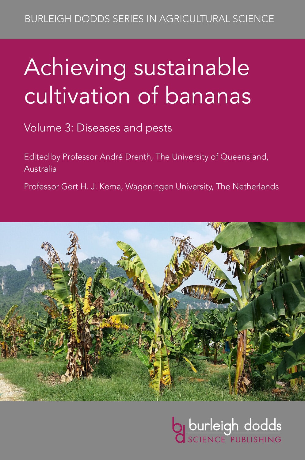 Book cover image for Achieving sustainable cultivation of bananas Volume 3 ISBN: 9781786769848