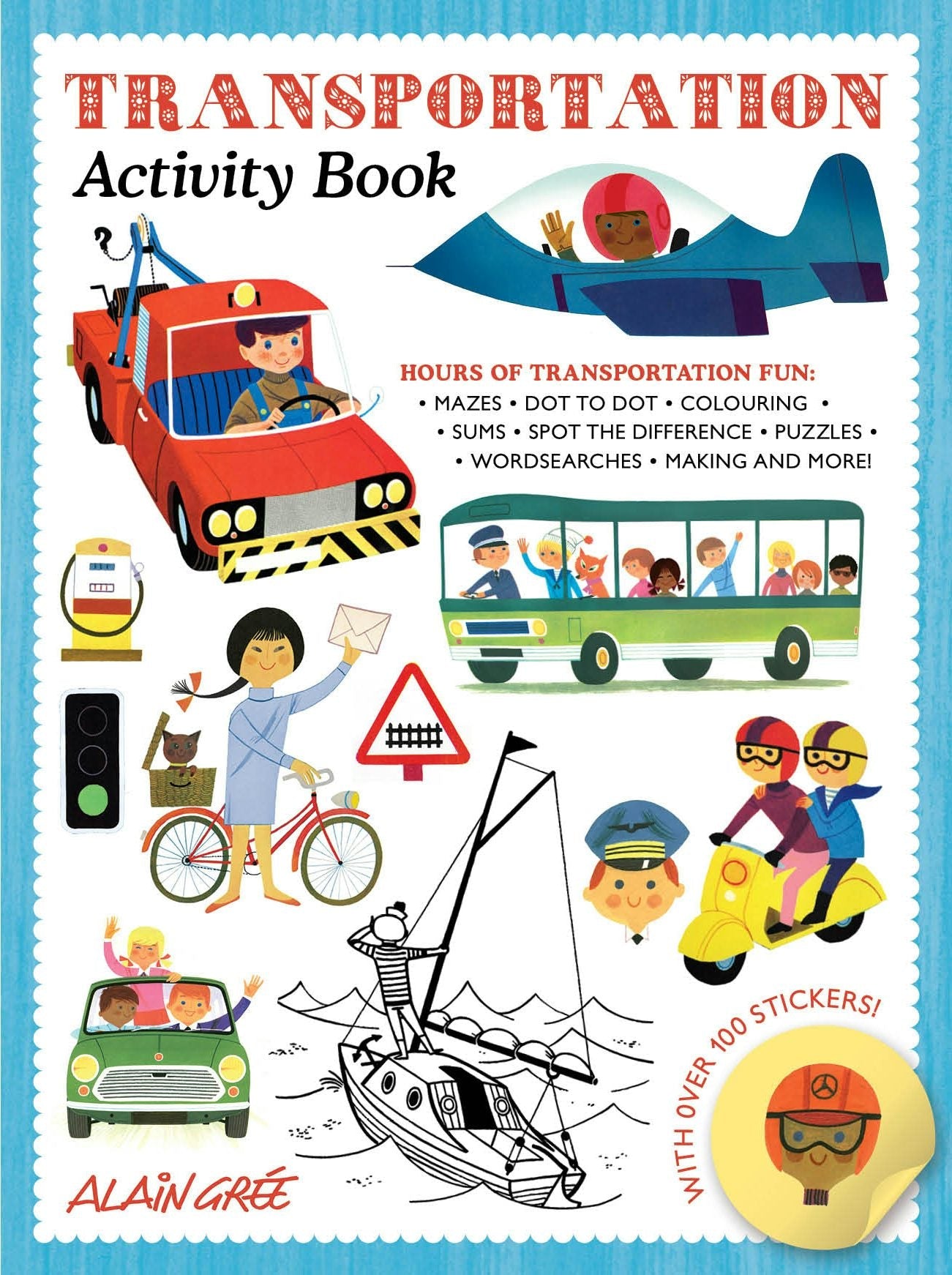 Book cover image for Transportation Activity Book ISBN: 9781787080232