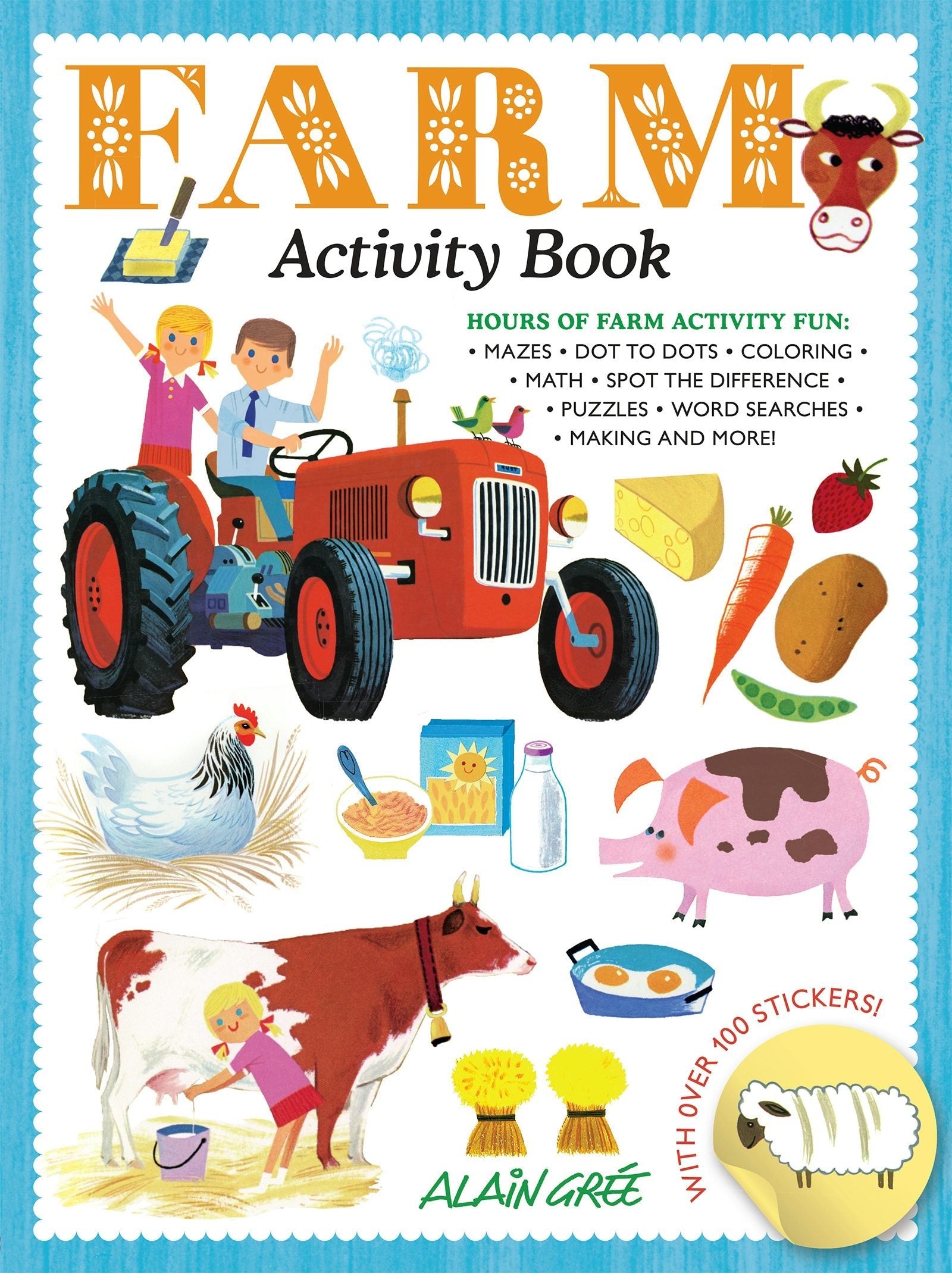 Book cover image for Farm Activity Book ISBN: 9781787080355