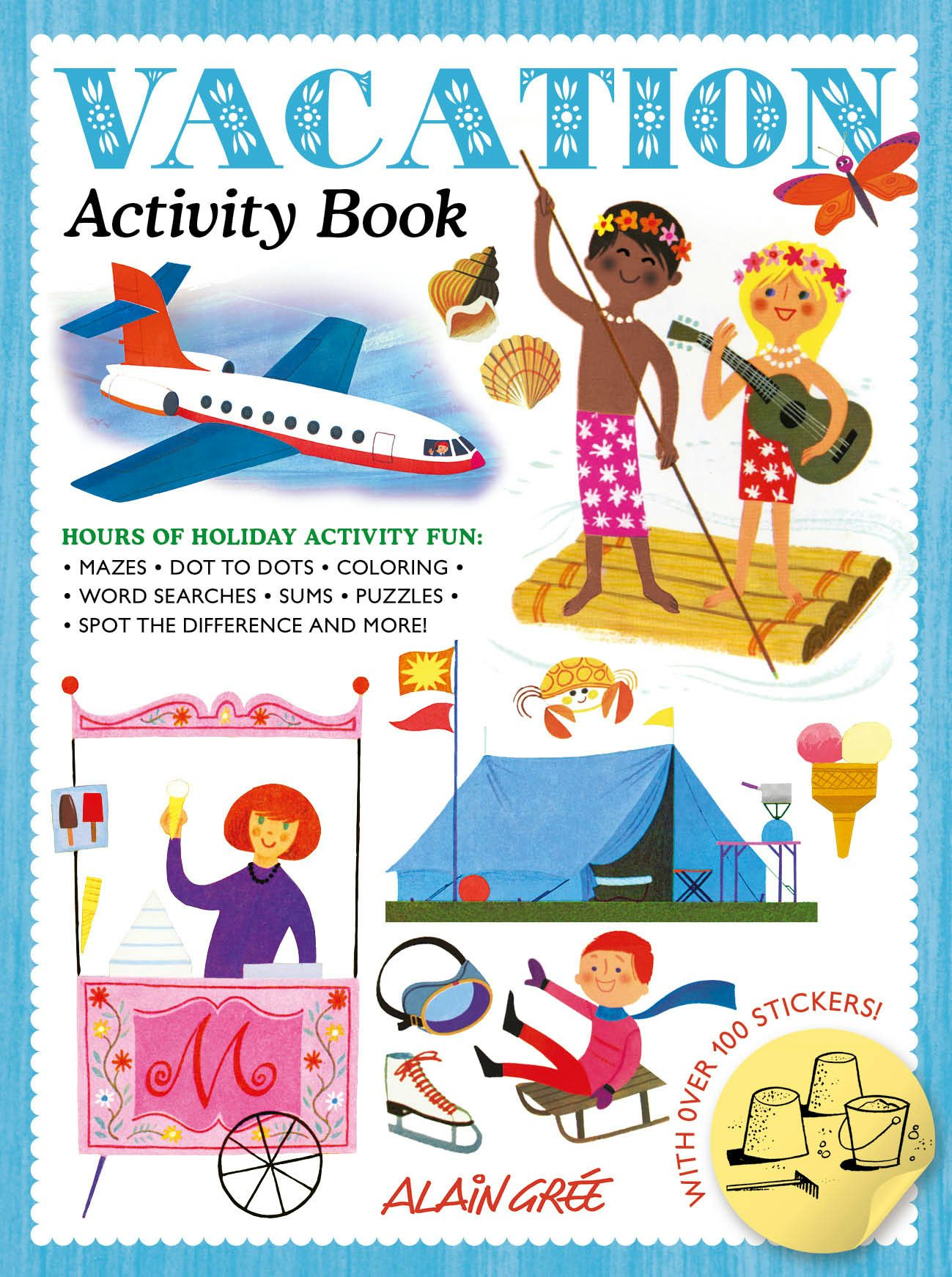 Book cover image for Vacation Activity Book ISBN: 9781787080553