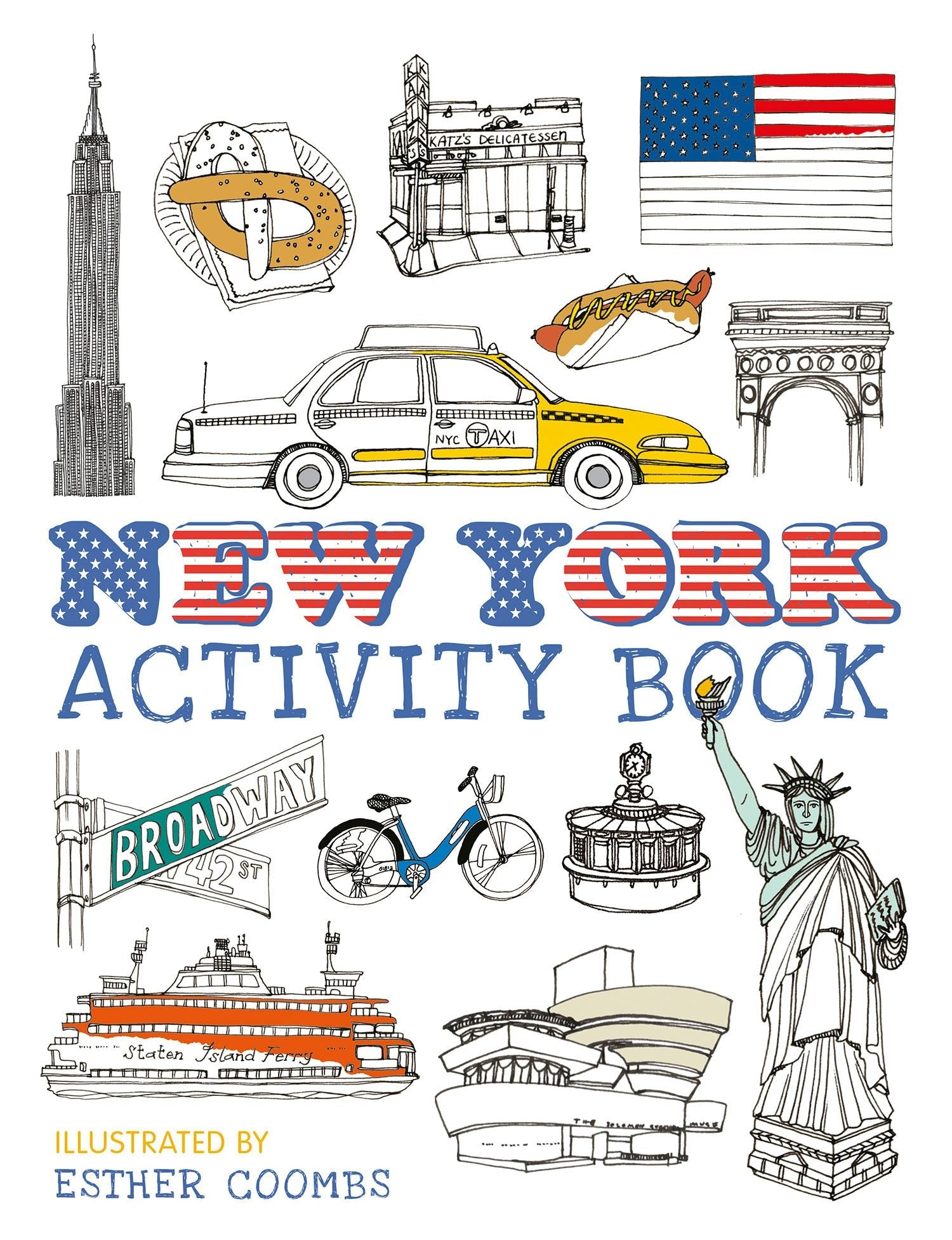 Book cover image for New York Activity Book ISBN: 9781787081413