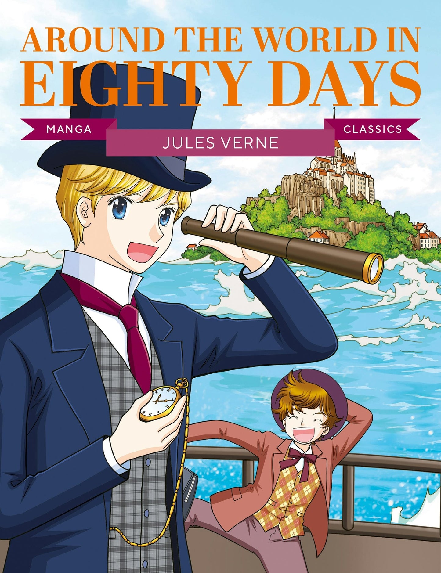 Book cover image for Manga Classics: Around the World in Eighty Days ISBN: 9781787081703
