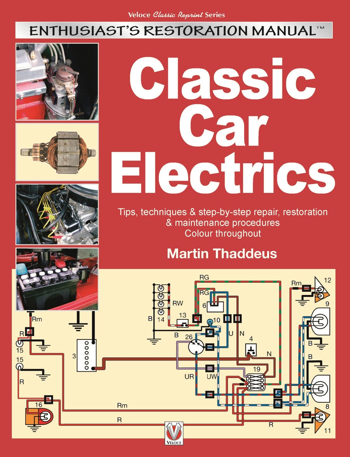Book cover image for Classic Car Electrics ISBN: 9781787111011