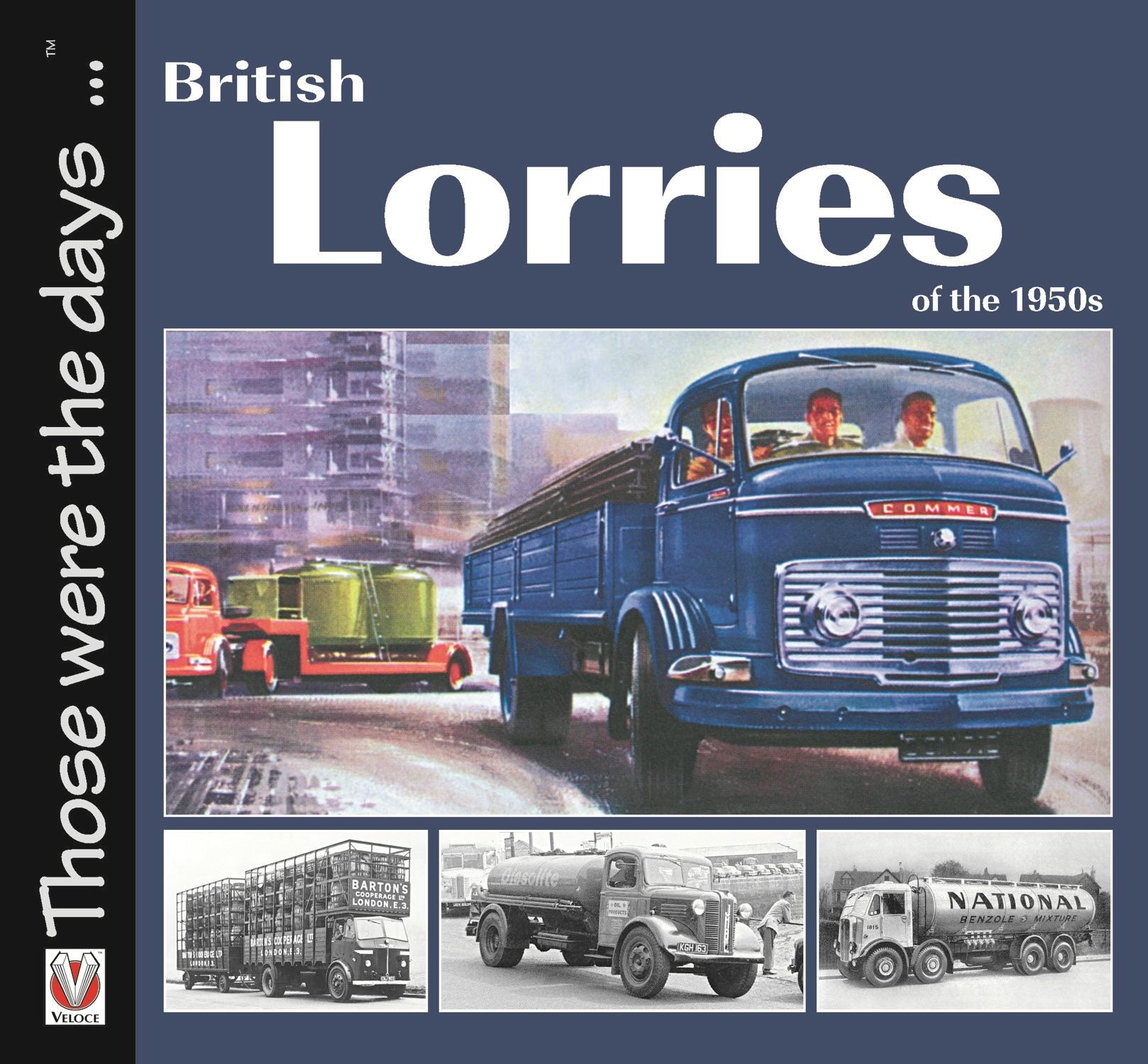 Book cover image for British Lorries of the 1950s ISBN: 9781787111134