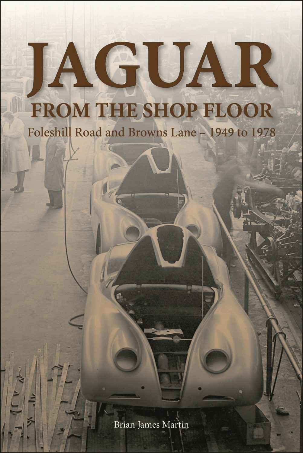 Book cover image for Jaguar from the shop floor ISBN: 9781787112797
