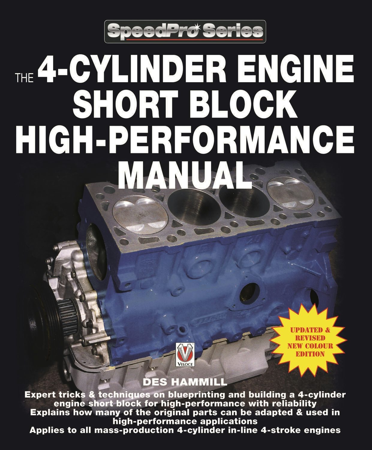 Book cover image for The 4-Cylinder Engine Short Block High-Performance Manual ISBN: 9781787113343