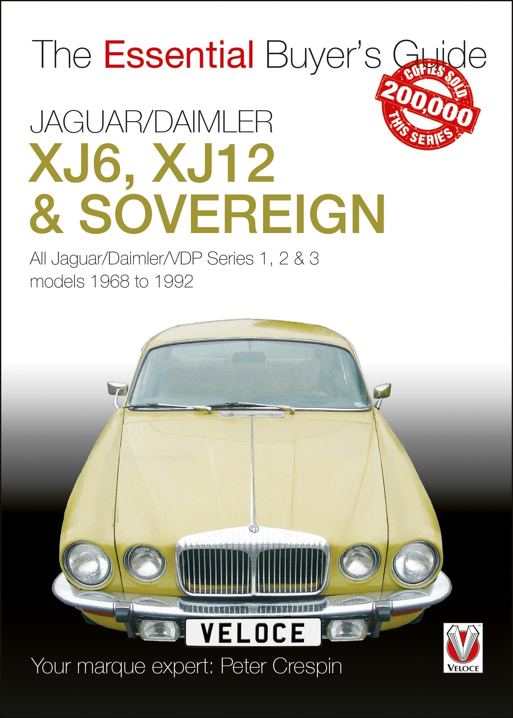 Book cover image for Jaguar/Daimler XJ6, XJ12 & Sovereign ISBN: 9781787113824