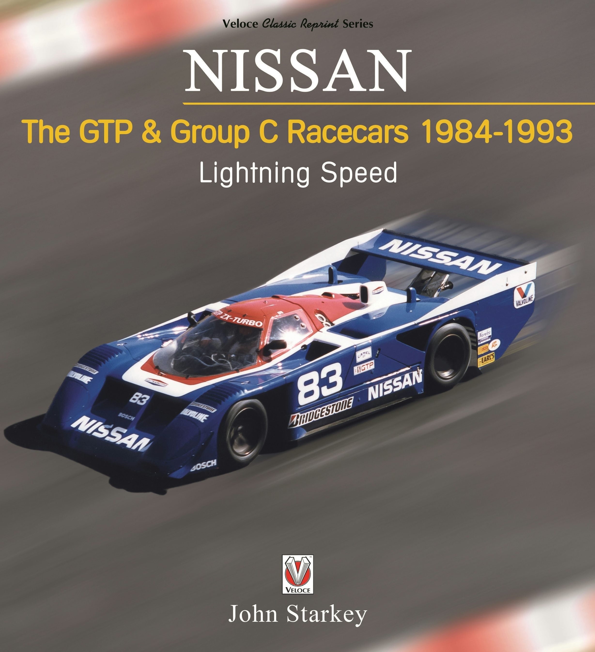 Book cover image for NISSAN   The GTP & Group C Racecars 1984-1993 ISBN: 9781787114944