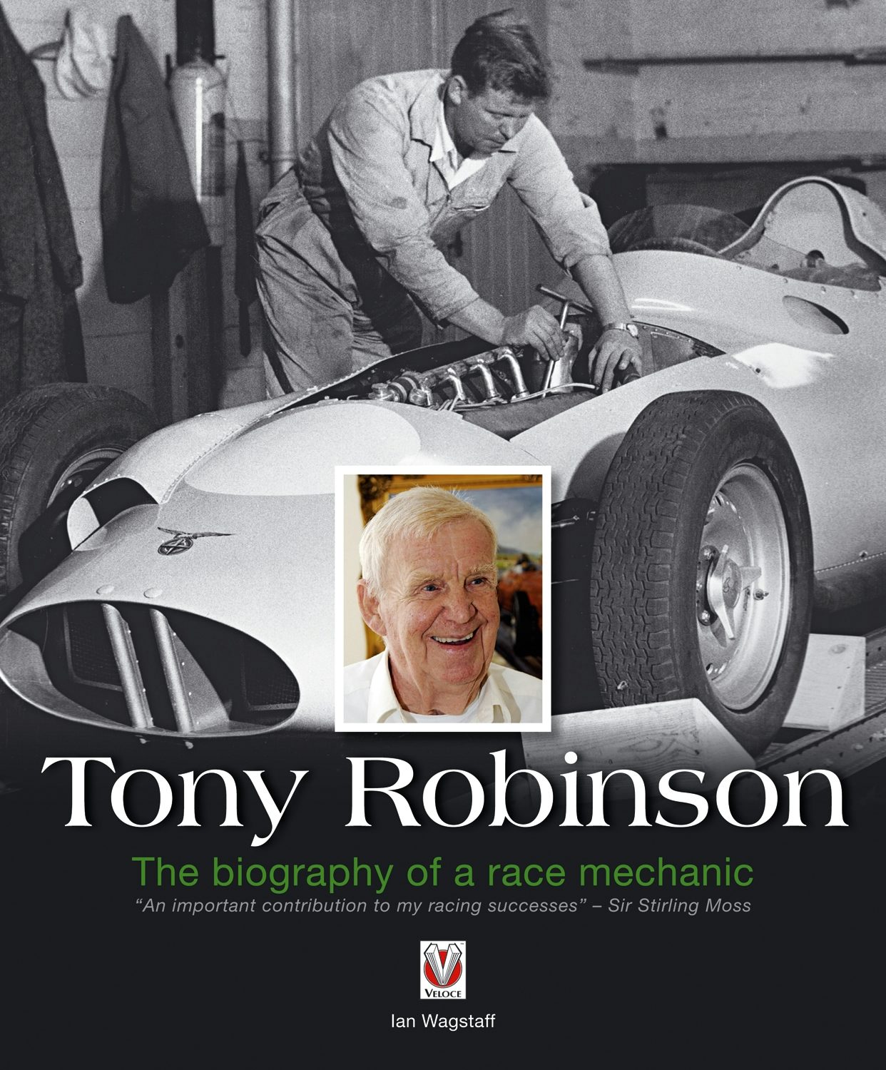 Book cover image for Tony Robinson – The biography of a race mechanic ISBN: 9781787114968
