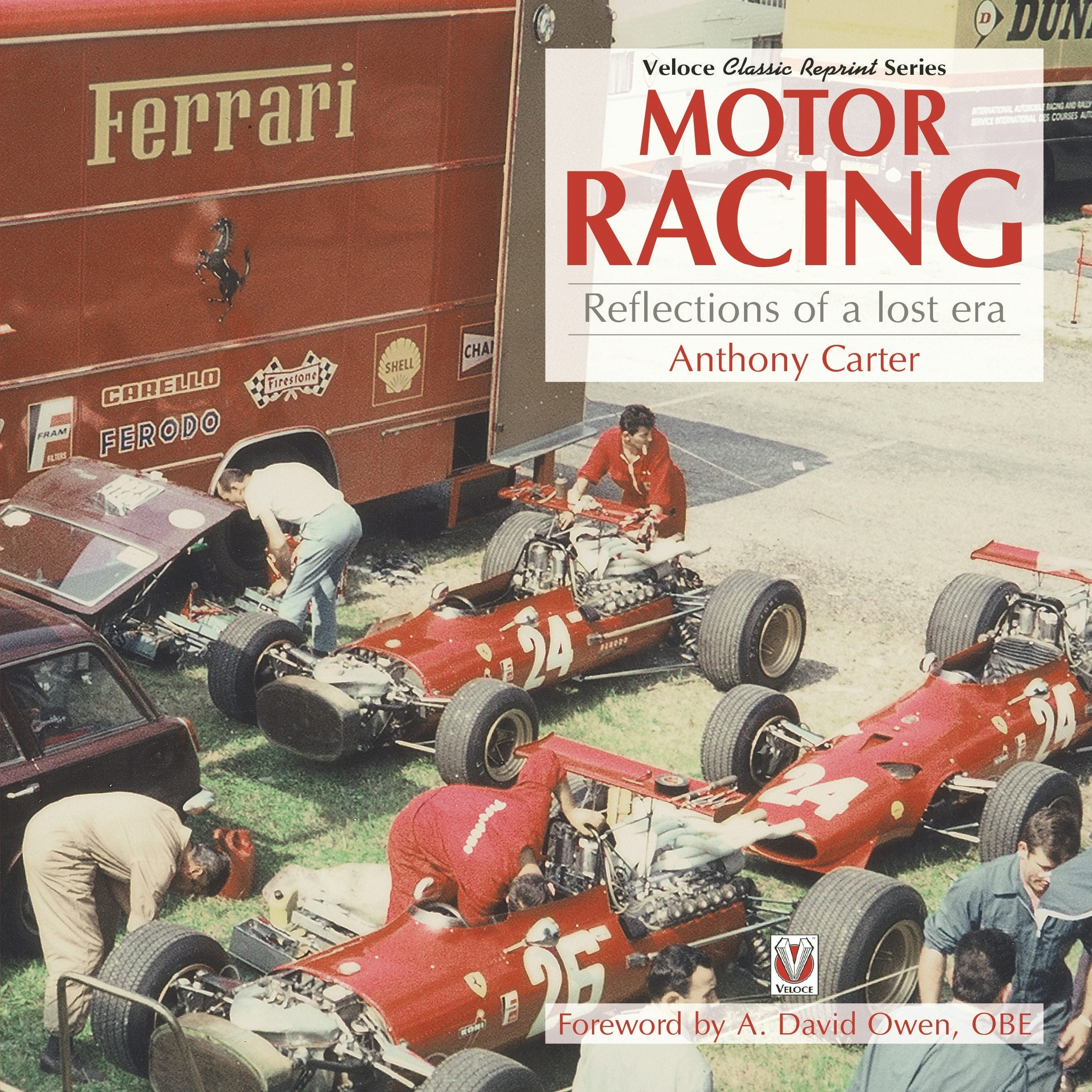 Book cover image for Motor Racing - Reflections of a Lost Era ISBN: 9781787115231