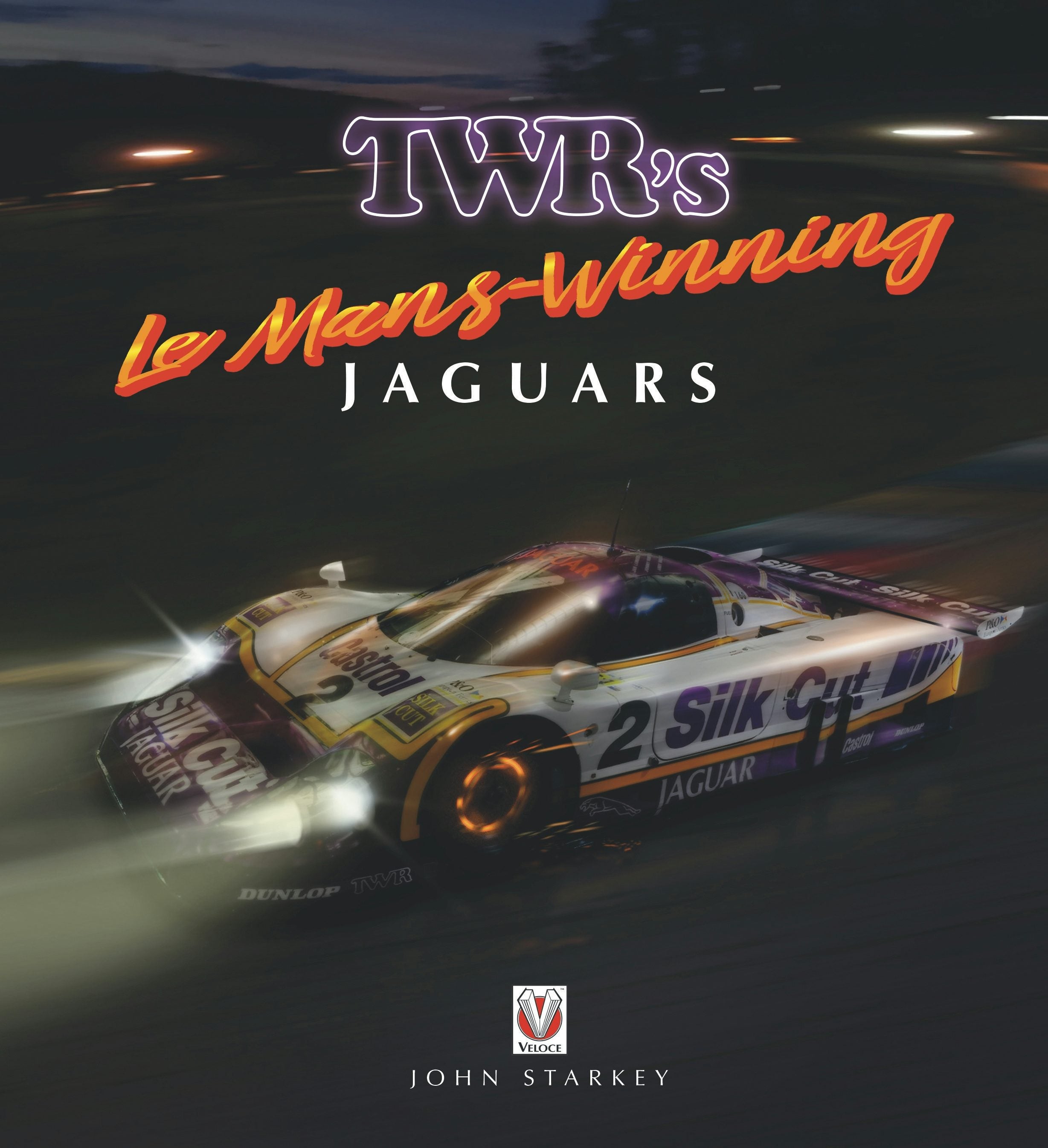 Book cover image for TWR’s Le Mans-winning Jaguars ISBN: 9781787115682
