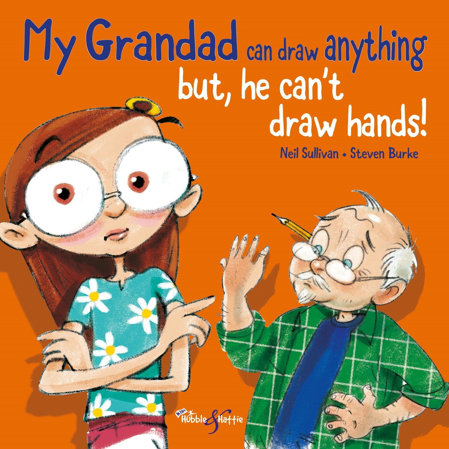 Book cover image for My Grandad can draw anything ISBN: 9781787116467