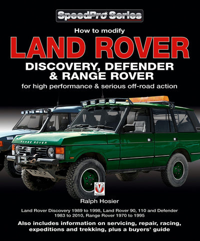 Cover image for Land Rover Discovery, Defender & Range Rover, isbn: 9781787118607