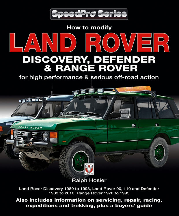 Cover image for Land Rover Discovery, Defender & Range Rover, isbn: 9781787118607