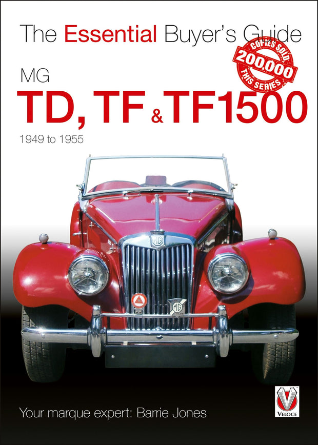 Cover image for MG TD, TF & TF1500, isbn: 9781787118676
