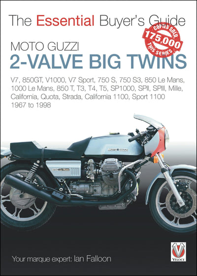 Cover image for Moto Guzzi 2-valve big twins, isbn: 9781787118959