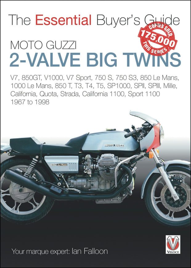Cover image for Moto Guzzi 2-valve big twins, isbn: 9781787118959