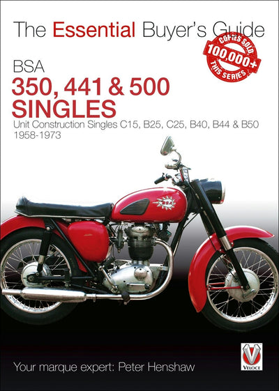 Cover image for BSA 250, 350, 441 & 500 Singles, isbn: 9781787119048