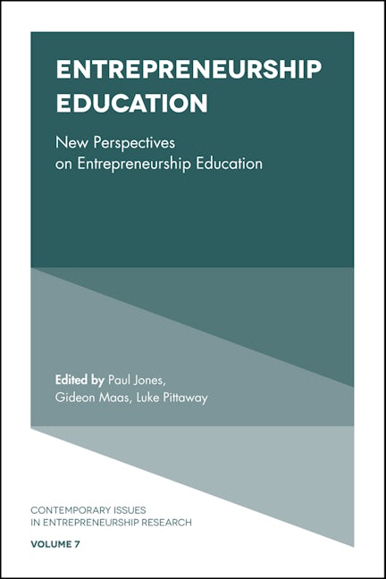 Book cover image for Entrepreneurship Education ISBN: 9781787142817