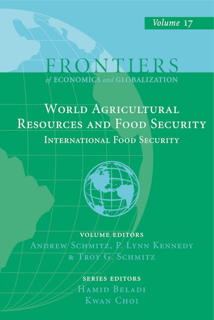 Book cover image for World Agricultural Resources and Food Security ISBN: 9781787145160