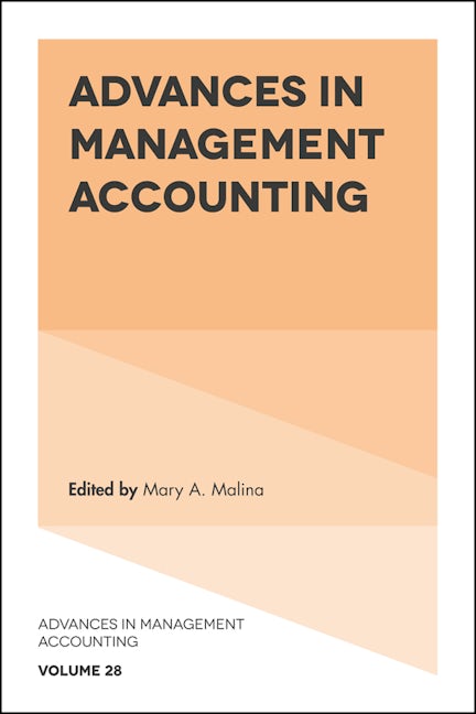 Advances in Management Accounting