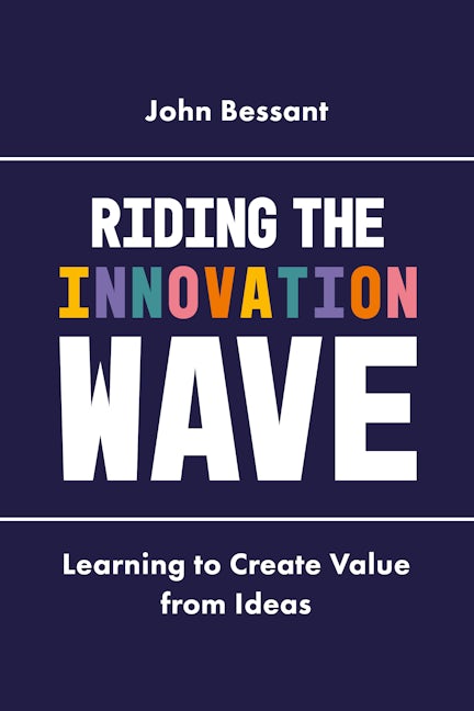 Book cover image for Riding the Innovation Wave ISBN: 9781787145702