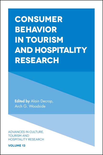 Book cover image for Consumer Behavior in Tourism and Hospitality Research ISBN: 9781787146914