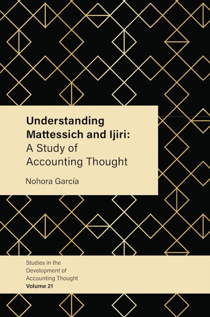 Book cover image for Understanding Mattessich and Ijiri ISBN: 9781787148420