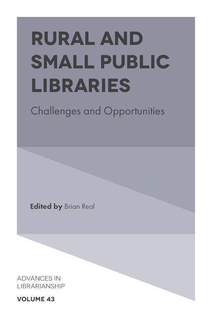 Book cover image for Rural and Small Public Libraries ISBN: 9781787431126