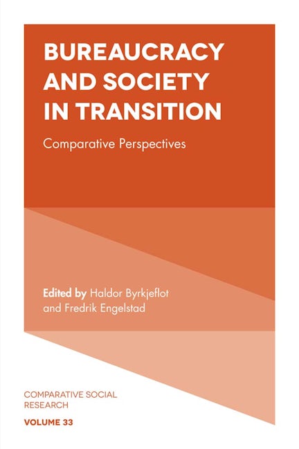 Book cover image for Bureaucracy and Society in Transition ISBN: 9781787432840