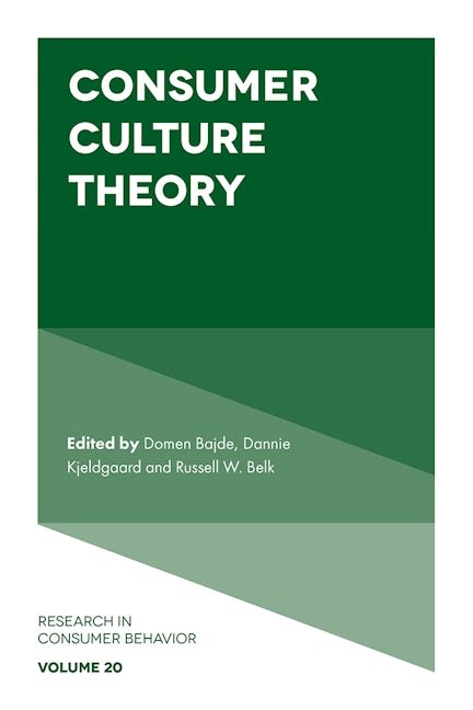 Book cover image for Consumer Culture Theory ISBN: 9781787542860