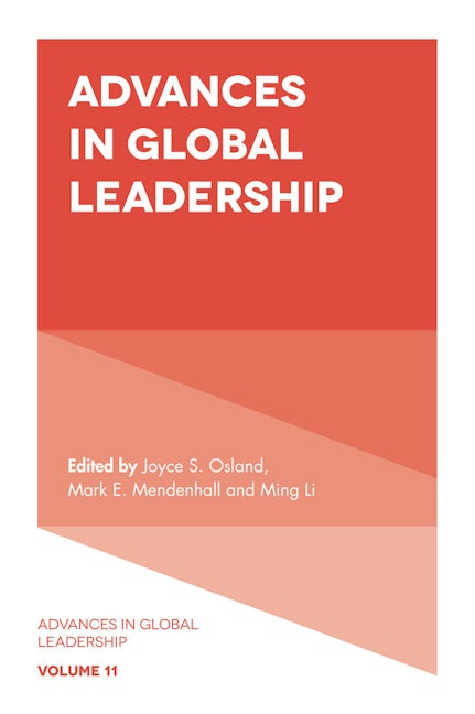 Book cover image for Advances in Global Leadership ISBN: 9781787542983