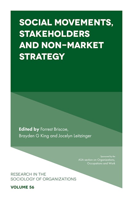 Book cover image for Social Movements, Stakeholders and Non-Market Strategy ISBN: 9781787543508