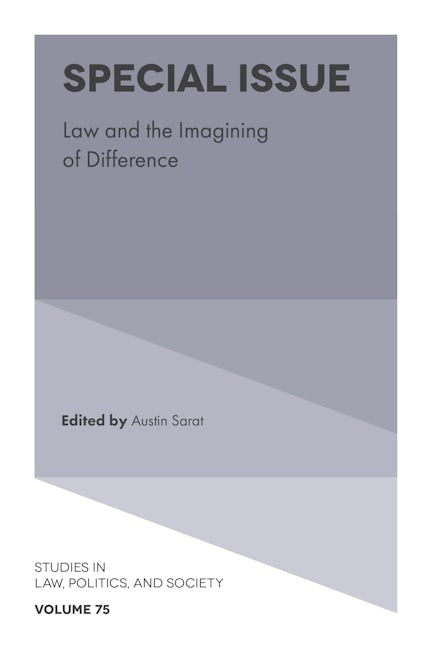 Book cover image for Special Issue ISBN: 9781787560314