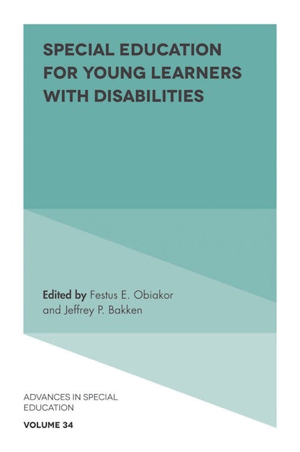 Book cover image for Special Education for Young Learners with Disabilities ISBN: 9781787560413