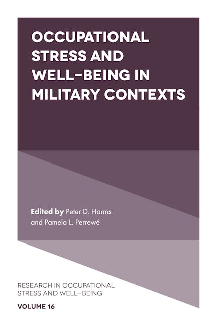 Book cover image for Occupational Stress and Well-Being in Military Contexts ISBN: 9781787561847