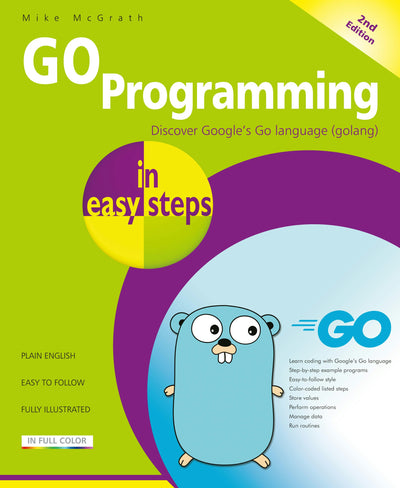 Cover image for GO Programming in easy steps, isbn: 9781787910522