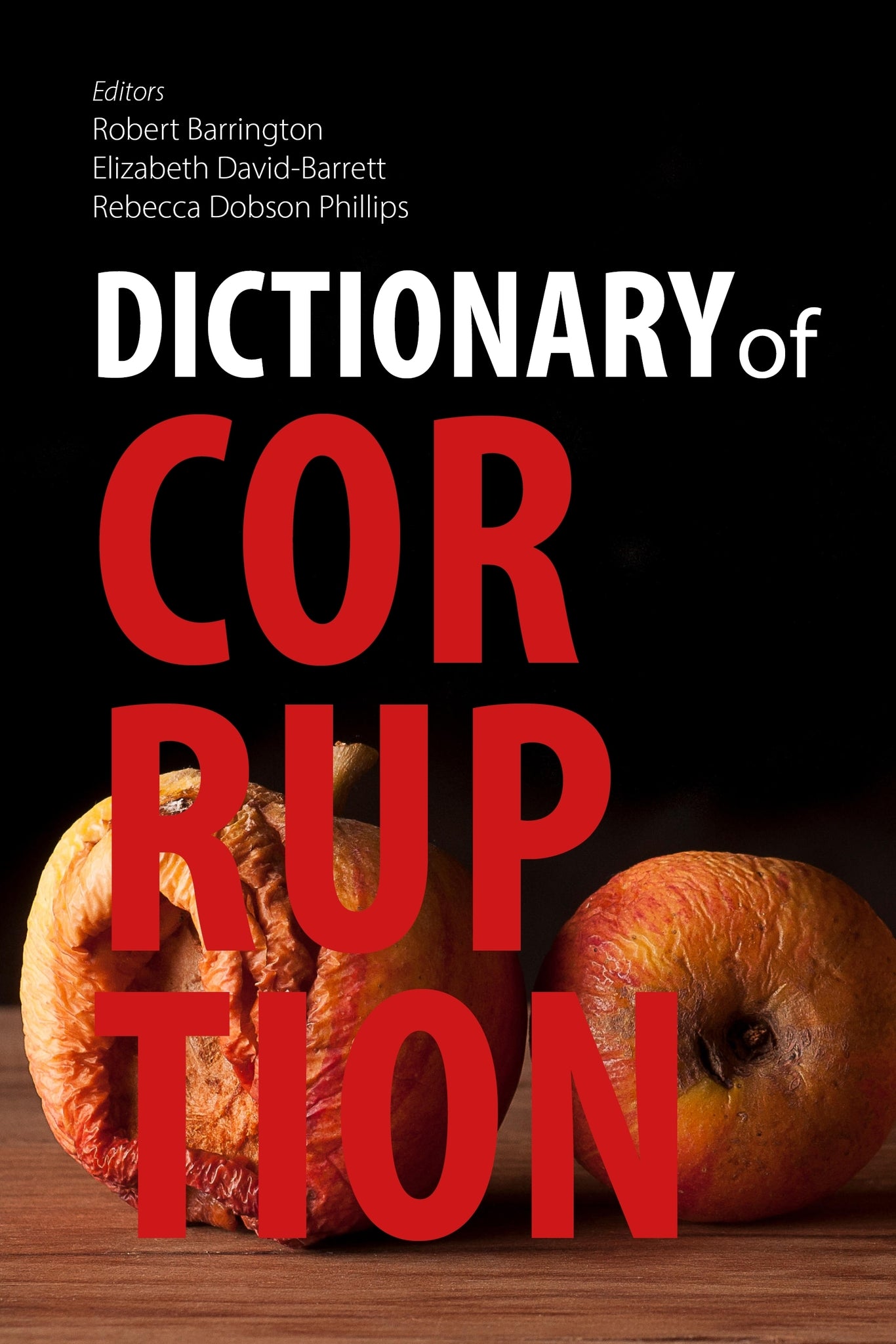 Cover image for Dictionary of Corruption ISBN 9781788216593