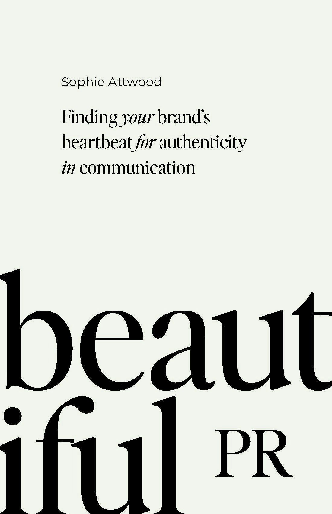Book cover image for Beautiful PR ISBN: 9781788604802