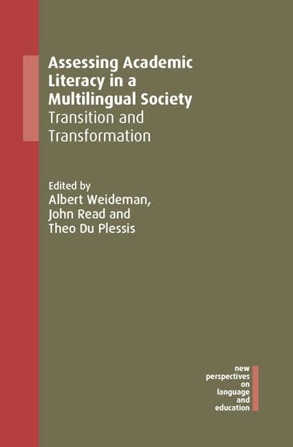 Book cover image for Assessing Academic Literacy in a Multilingual Society ISBN: 9781788926201