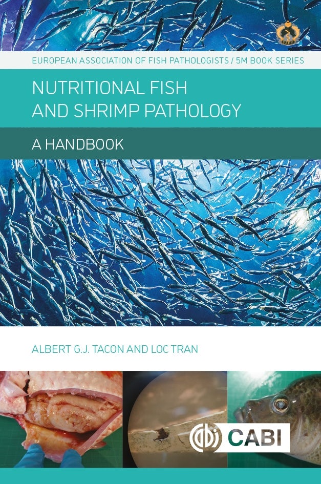 Book cover image for Nutritional Fish and Shrimp Pathology ISBN: 9781789181319