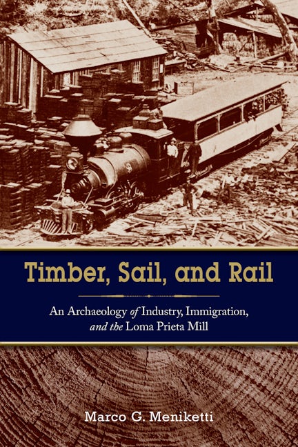 Book cover image for Timber, Sail, and Rail ISBN: 9781789207262