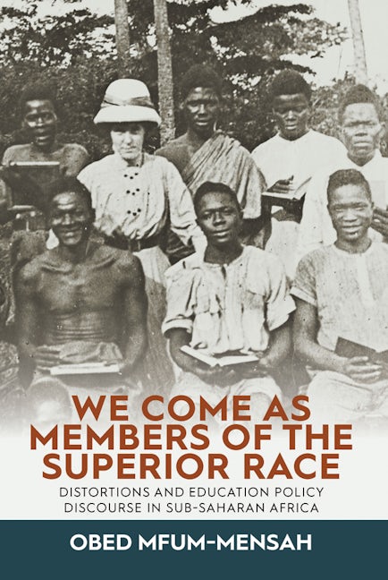 Book cover image for We Come as Members of the Superior Race ISBN: 9781789209136