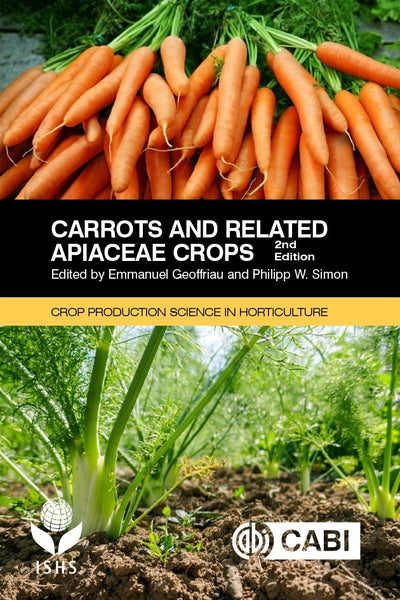 Cover image for Carrots and Related Apiaceae Crops, isbn: 9781789240955