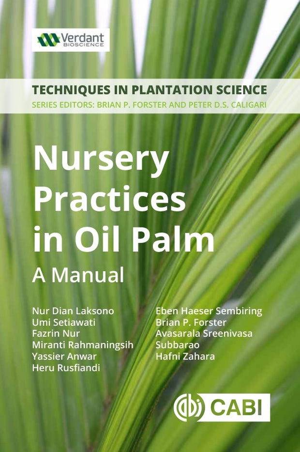 Cover image for Nursery Practices in Oil Palm, isbn: 9781789242140